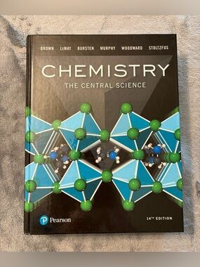 Like New! Chemistry The Central Science 14th Edition & Laminated Periodic Table